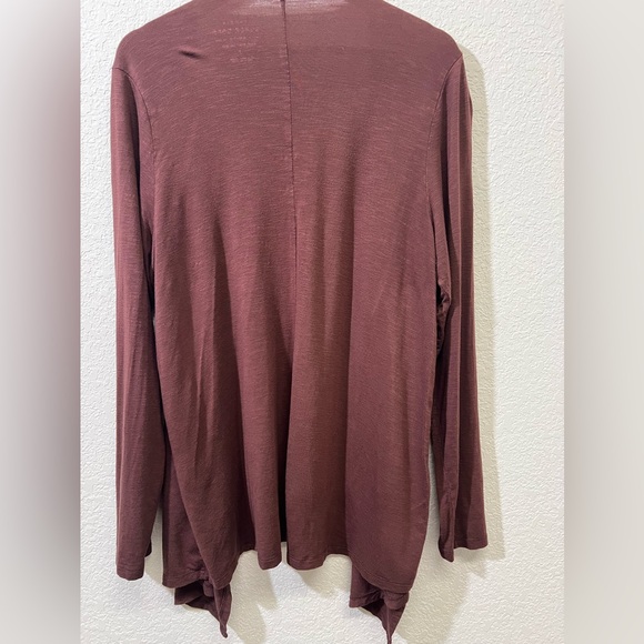 Torrid Super Soft Knits Brown Open Cardigan Size 2 - Picture 5 of 5
